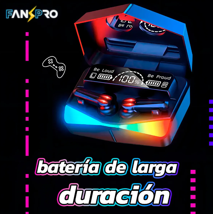 Auriculares bluetooth Fan Pro F10 Plus (Gamer Edition)